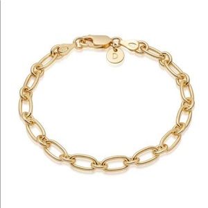 Daisy London Gold Linked Chain Bracelet